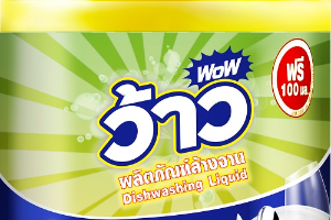 ว้าว น้ำยาล้างจาน เลมอน 3,600 มล. (แกลลอน)