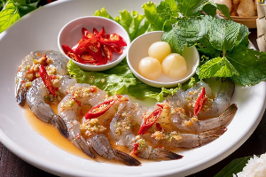 กุ้งแก้วดองน้ำปลา