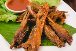 ปากเป็ดทอด