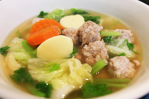 ต้มจืดหมูสับ