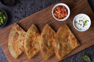 Quesadilla Spinach & Bacon