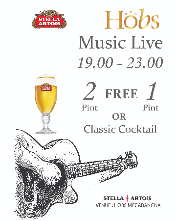 Stella Artois 2 Pint Free 1 Pint