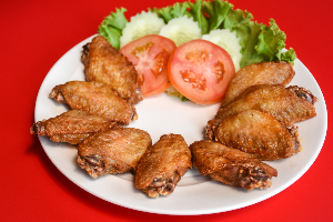 ปีกไก่ทอดเกลือ