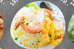 ข้าวผัดทะเล(បាយឆាគ្រឿងសាមុទ្រ)
