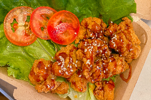 ไก่ทอดซอสเผ็ดเกาหลี