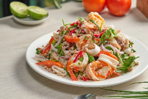 ยำวุ้นเส้น 凉拌粉丝 (Spicy Glass Noodle Salad)