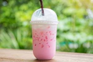 Ice Pink Milk  冰粉红牛奶