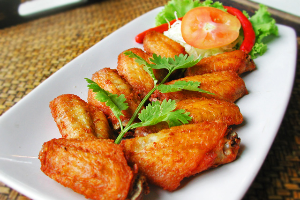 ปีกไก่ทอด