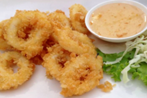 หมึกชุปแป้งทอด