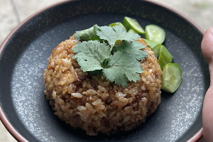 ข้าวผัดมันเนื้อ