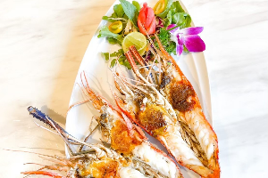 กุ้งแม่น้ำเผา 1 ตัว ( River Prawn )
