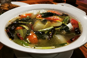 ต้มยำปลากระพง