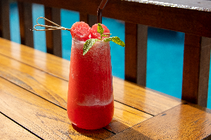 แตงโมปั่น ( Watermelon shake )