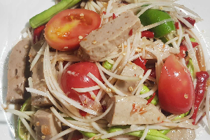 ส้มตำหมูยอ