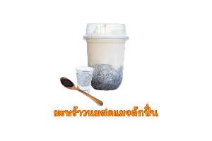 มะพร้าวนมสดเม็ดแมงลัก