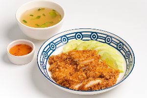 ไก่ทอด แบบจานสับ ธรรมดา