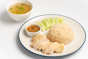 ข้าวมันไก่ต้ม ธรรมดา