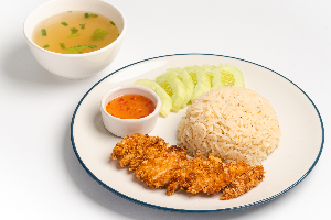 ข้าวมันไก่ทอด พิเศษ