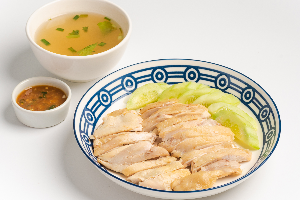 ไก่ต้ม แบบจานสับ พิเศษ