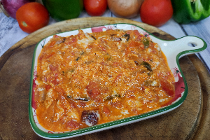 023 Scramble Eggs In Menemen / ไข่คนแมแนแมน