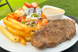 สเต็กเนื้อ