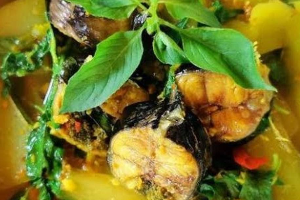 แกงส้มมะละกอ ใส่ปลา