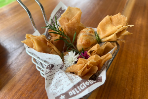 ถุงทองไส้กุ้ง