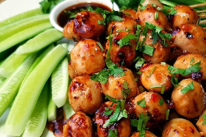 ลูกชิ้นทอด