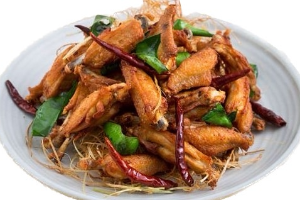 ปีกไก่ทอดน้ำปลา