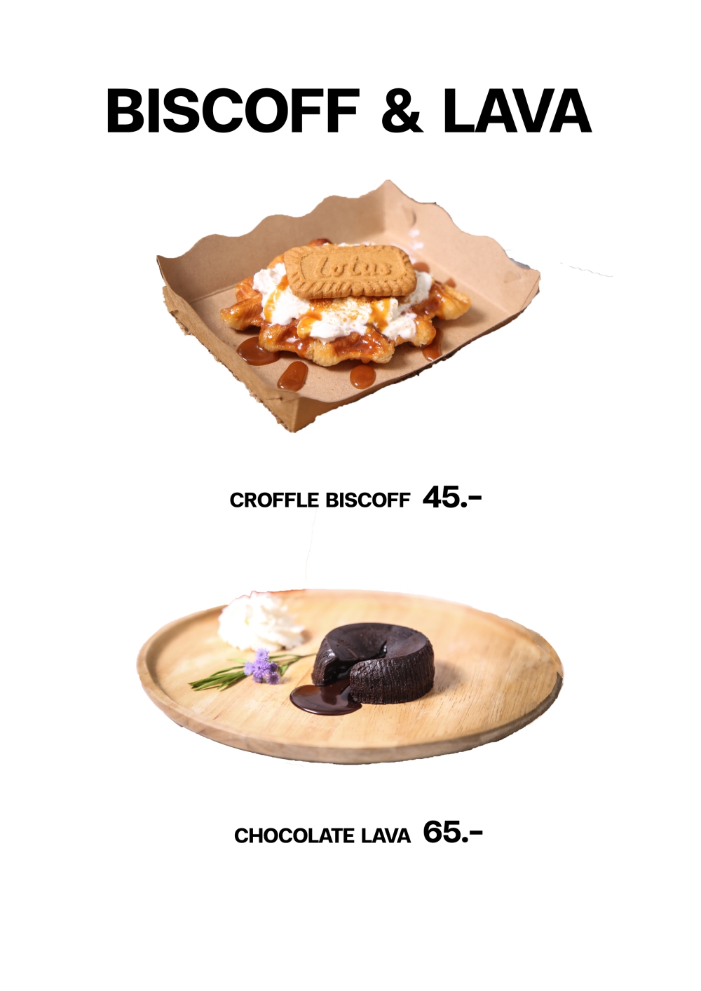 CROFFLE BISCOFL AND CHOCLAVA