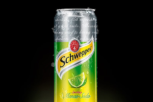 Schweppes lime soda /Sugar free