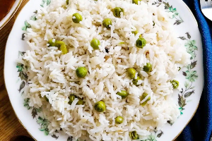 ข้าวบาสมาติปูเลากับถั่ว