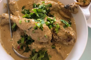ไวท์การาอี(white karahi)