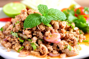 ลาบหมู