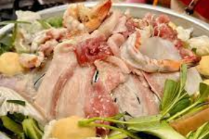 หมูกระทะ-ชุดหมู+ทะเล เล็ก