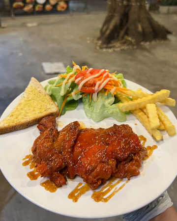 สเต็กไก่สไปซี่