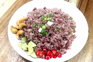 ข้าวผัดหนำเลี๊ยบหมูสับ