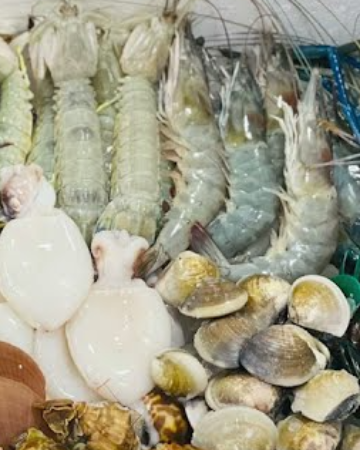 L = ชุดหมู + ทะเล + ชุดผัก พร้อมเตา