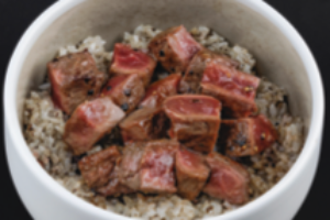 Tenderloin with Truffle Rice Bowl