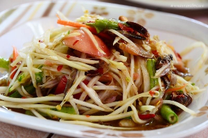 ส้มตำปูปลาร้า