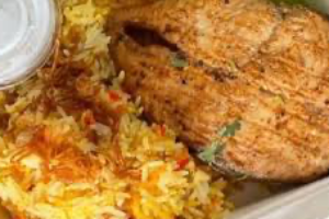 ข้าวหมกเนื้อปลาอินทรีย์ (ORGANIC FISH BIRYANI)