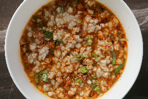 ก๋วยเตี๋ยวต้มยำหมูสับล้วน