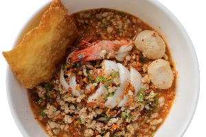 ก๋วยเตี๋ยวต้มยำทะเลพิเศษ