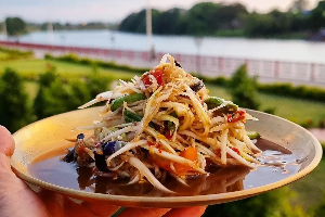 ส้มตำปูปลาร้า