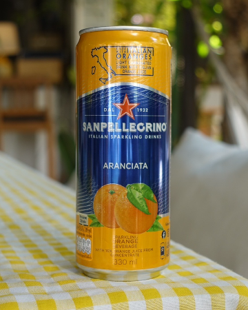 Italian Soda San Pellegrino Orange