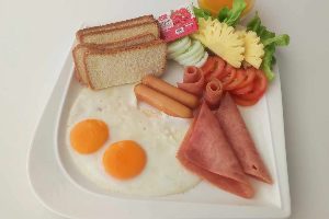 001 American Breafast Set