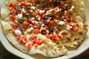 Pizza Bread Focaccia Greca