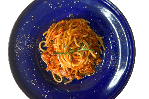Spaghetti Bolognese chicken sauce