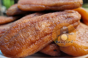 กล้วยตาก เกรด คละไซส์ (Dried bananas)