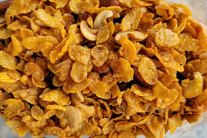 คอร์นเฟลคเคลือบคาราเมล น้ำผึ้ง  (Cornflake caramel  honey)